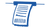 Line drawing of a label print out